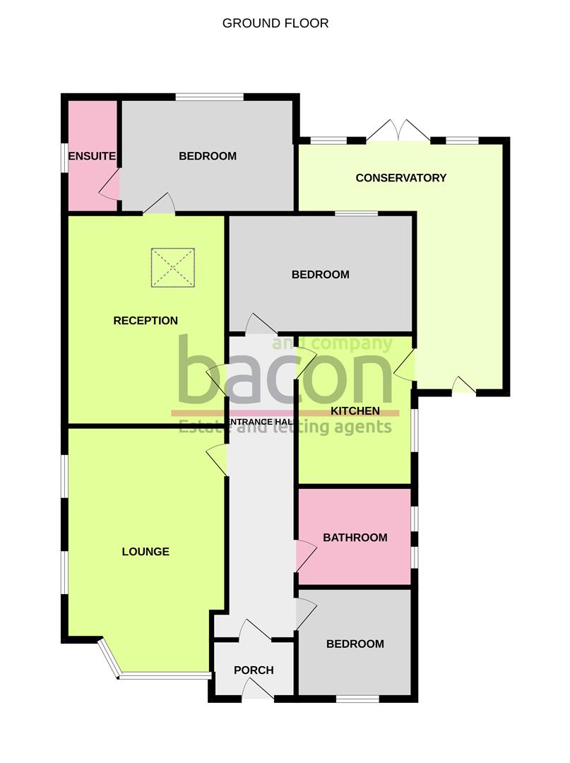 Floor Plan | Bungalow - Detached | Greentrees Close, Sompting, Lancing | For Sale